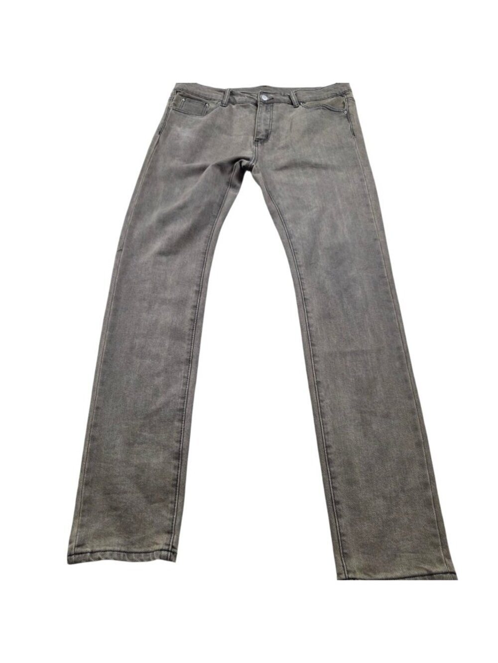 Mnml Jeans Mens 36x35 Brown Gray Dark Wash Denim